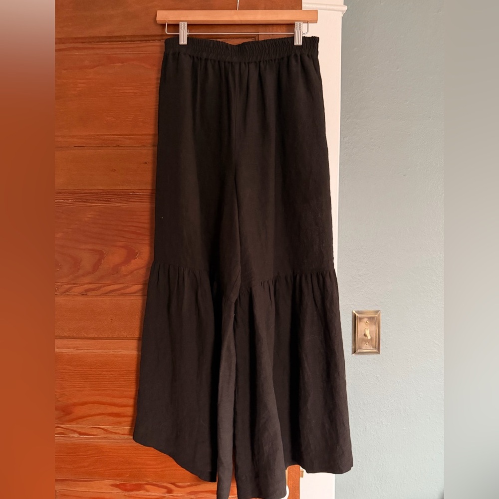 Jaggery London Paloma Ruffle Trousers